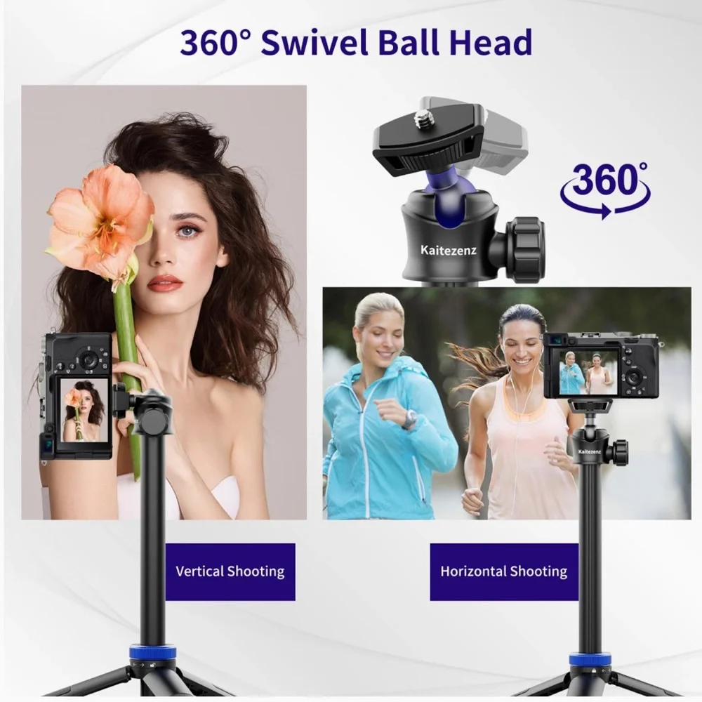 NEW! Lightweight Camera Tripod Stand for GoPro Selfie Stick 62
